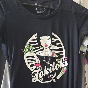 Black Tokidoki Graphic T-Shirt
